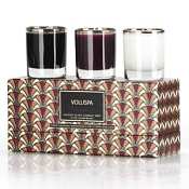 Voluspa 3 Votive Art Deco Gift Set-Delphine (Japanese Plum Bloom)