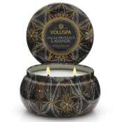 Voluspa Provence lavande 2 wick Candle Tin