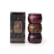 Voluspa Amber, Goji, Santiago Mini Travel Candle Trio