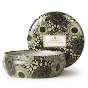 Voluspa Eden & Pear 3 Wick Candle Tin