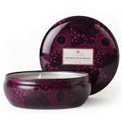 Voluspa Santiago Huckleberry 3 Wick Candle Tin