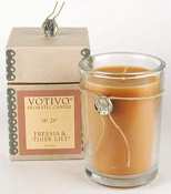 Votivo candle-Freesia & Tiger Lily