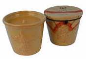 Votivo Newbury Holly candle-terracotta jar