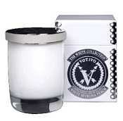 Votivo White candle-White Sevrona Peach