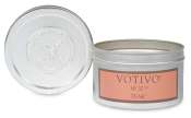 Votivo Teak Travel Candle