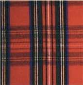 Waratah Merino Wool Stadium / Picnic Blanket Fringed on two ends. Tartan-Royal Stewart.