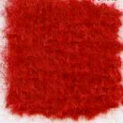 Waratah Luxury Pure Mohair Pile Throw Fringed on two ends. Solid-Carmine Red.