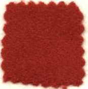 Waratah Merino Wool Throw Fringed on two ends. Solid-Red.