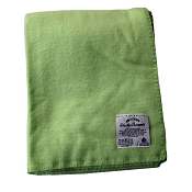 Waratah Merino Wool Baby Blanket Whip Stitch Spearmint