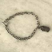 Baby Sterling Silver Mother Charm Handmade Bracelet