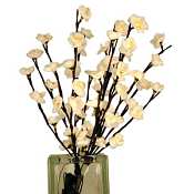 White Plum Tree Flower Lights 60 Bulbs -Light Garden