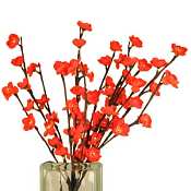 Red Plum Tree Flower Lights 60 Bulbs -Light Garden