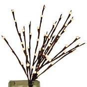 White Pussy Willow Lights 60 Bulbs -Light Garden
