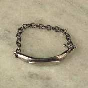 Baby Sterling Silver Engravable Handmade Bracelet